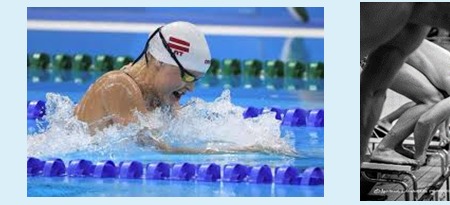 Margarita Kalmikova swimming